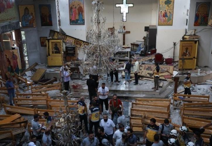 Επίθεση καμικάζι σε εκκλησία στη Συρία: 22 νεκροί - Ζαχαράκη: Ευθύνη των τοπικών αρχών η εγγύηση της θρησκευτικής ελευθερίας
