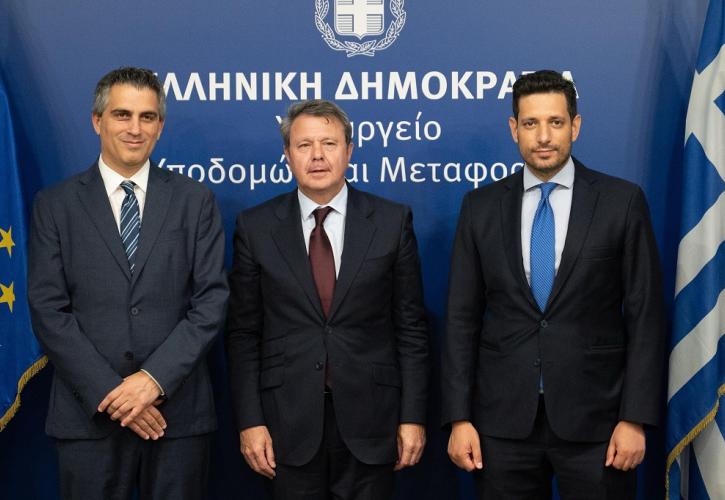 Συνάντηση Δήμα και Κυρανάκη με τον Ισπανό Υφυπουργό Μεταφορών και Βιώσιμης Κινητικότητας