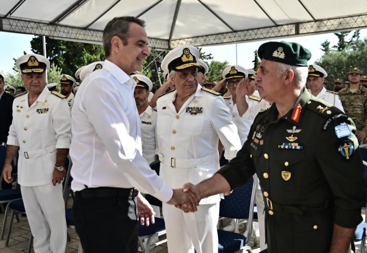 Μητσοτάκης: Καλώ τον κόσμο της Ναυτιλίας να στηρίξει πιο έμπρακτα το Πολεμικό Ναυτικό