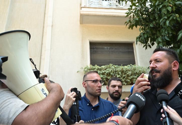 Διαμαρτυρία κτηνοτρόφων έξω από το Μέγαρο Μαξίμου