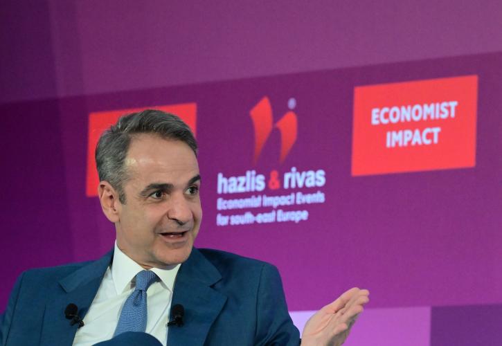 Μητσοτάκης στον Economist: Σε τάξη τα οικονομικά της Ελλάδας - Ισότιμη κατανομή της προόδου