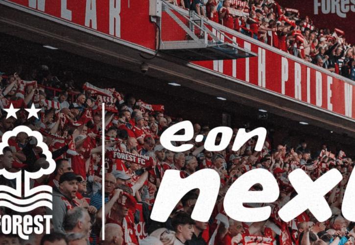 Νότιγχαμ Φόρεστ: Ανανέωση συνεργασίας με τον γερμανικό κολοσσό E.ON
