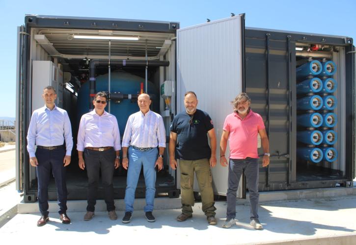 Motor Oil και Βαρδινογιάννειο Ίδρυμα: Δωρεά 8 νέων μονάδων αφαλάτωσης