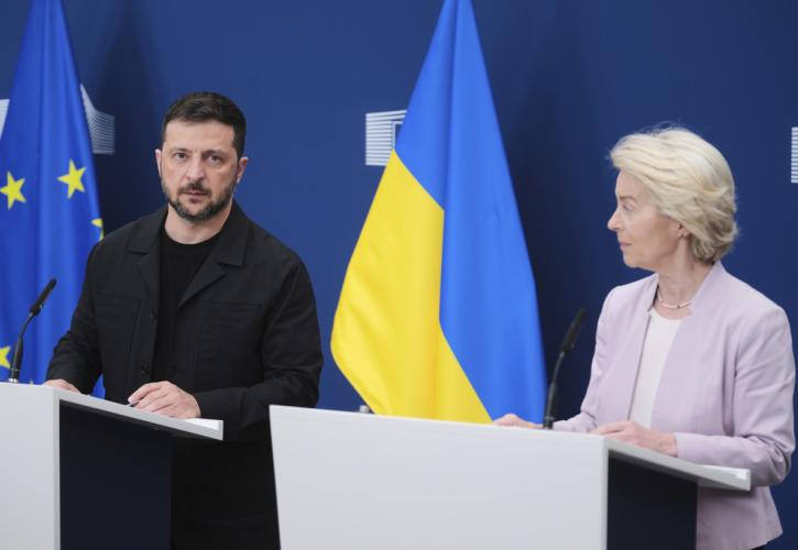 Φον ντερ Λάιεν: Πρέπει να υπάρξουν εγγυήσεις ασφαλείας για την προστασία Ουκρανίας και Ευρώπης