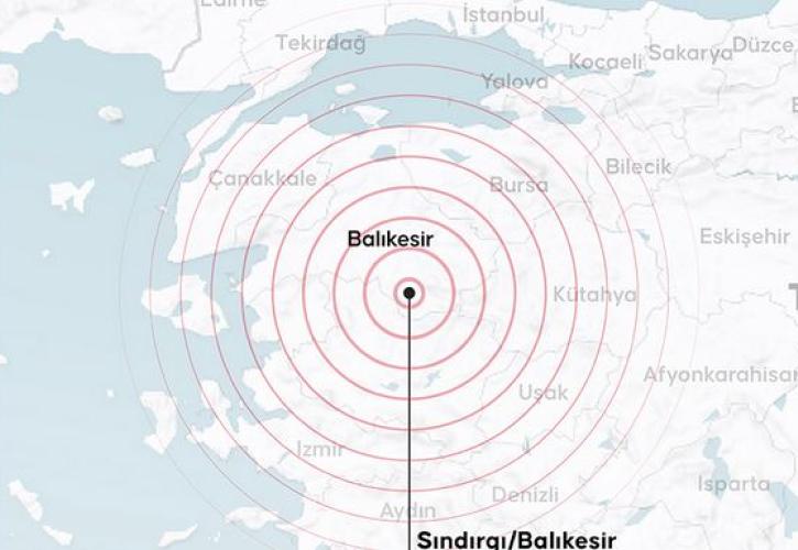Τουρκία: Σεισμός 6,1 βαθμών στο Μπελίκεσιρ - Κατέρρευσαν κτήρια