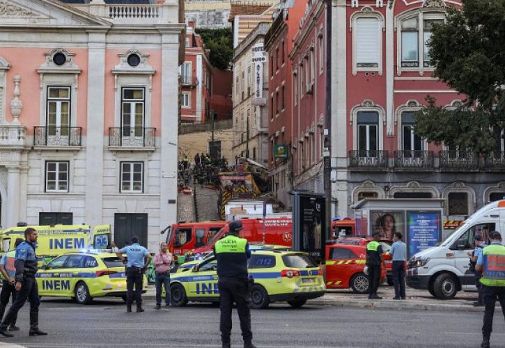 Πορτογαλία: Εθνικό πένθος μετά το φονικό εκτροχιασμό τελεφερίκ στη Λισαβόνα
