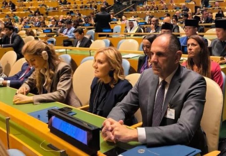 Γεραπετρίτης: Ίδρυση παλαιστινιακού κράτους στα προ του 1967 σύνορα - Ζήτημα ο χρονισμός