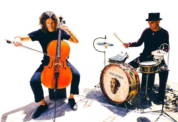 VOODOO DRUMMER DUO: Η παρουσίαση του νέου άλμπουμ με θέα την Ακρόπολη