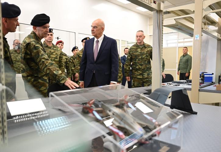 Δένδιας: Έχουμε δυνατότητα παραγωγής άνω των 1.000 μη επανδρωμένων αεροχημάτων ετησίως