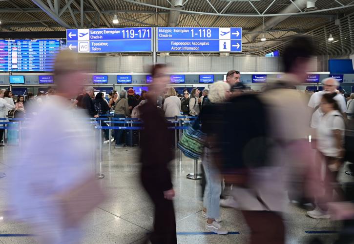 Άλμα 6,7% για την επιβατική κίνηση στο Ελ. Βενιζέλος στο εννεάμηνο - 26,19 εκατ. ταξιδιώτες