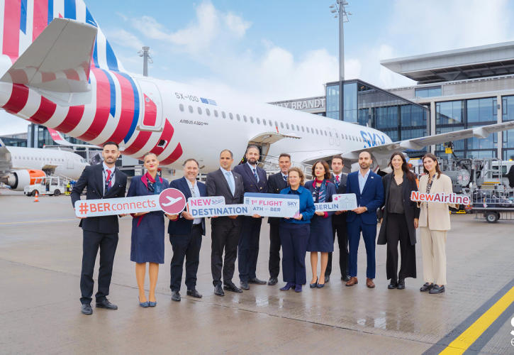 Sky Express: Ενισχύει τη διεθνή παρουσία της με νέα απευθείας πτήση Αθήνα–Βερολίνο