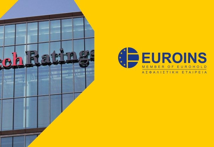 Η Fitch αναβάθμισε την ασφαλιστική εταιρεία Euroins σε «ΒΒ-»
