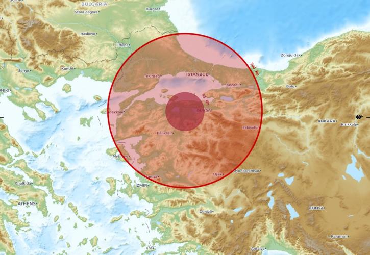 Ισχυρός σεισμός 6,1 Ρίχτερ στην Τουρκία – Αισθητός και στην Ελλάδα
