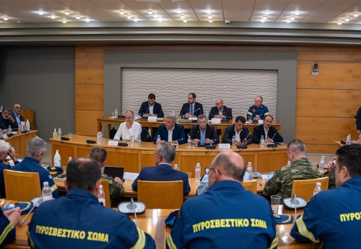 Κεφαλογιάννης: Σύσκεψη στη Λαμία για την ετοιμότητα ενόψει της χειμερινής περιόδου