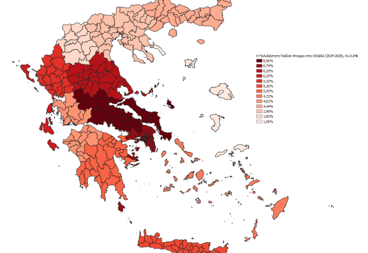 ΚΕΠΕ: Η Στερεά Ελλάδα καταγράφει το υψηλότερο ποσοστό πολυδιάστατης παιδικής φτώχειας