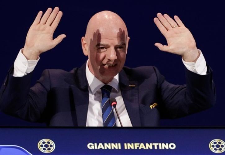 Καμία αναφορά Ινφαντίνο για Ισραήλ: «Η FIFA δεν μπορεί να λύσει γεωπολιτικά προβλήματα»