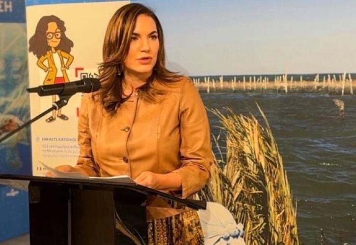 Στα εγκαίνια της έκθεσης για τις Μεσογειακές Προστατευόμενες Θαλάσσιες Περιοχές η υπ. Τουρισμού