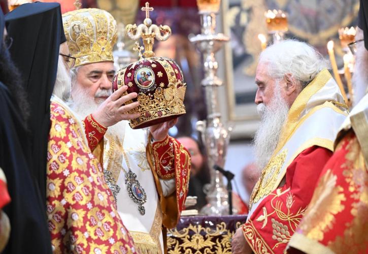 Κοινή κατανόηση Ελλάδας - Αιγύπτου για την Μονή Σινά επιβεβαιώνει ο Γ. Γεραπετρίτης - Χειροτονήθηκε Αρχιεπίσκοπος Σινά ο Συμεών