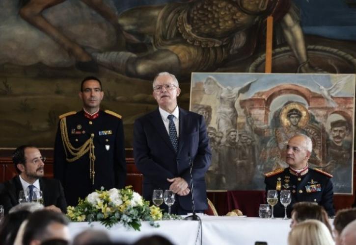 Τασούλας: Οταν σε εμπνέουν γεγονότα που μεγαλώνουν την Ελλάδα τότε δικαιούσαι να ατενίσεις το μέλλον με αισιοδοξία