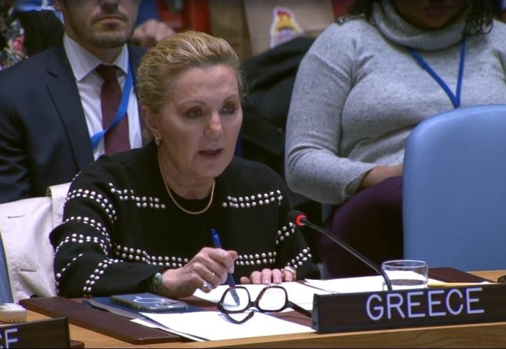Έτοιμη δήλωσε η Ελλάδα στο Συμβούλιο Ασφαλείας του ΟΗΕ να συμβάλει στην ανοικοδόμηση της Γάζας