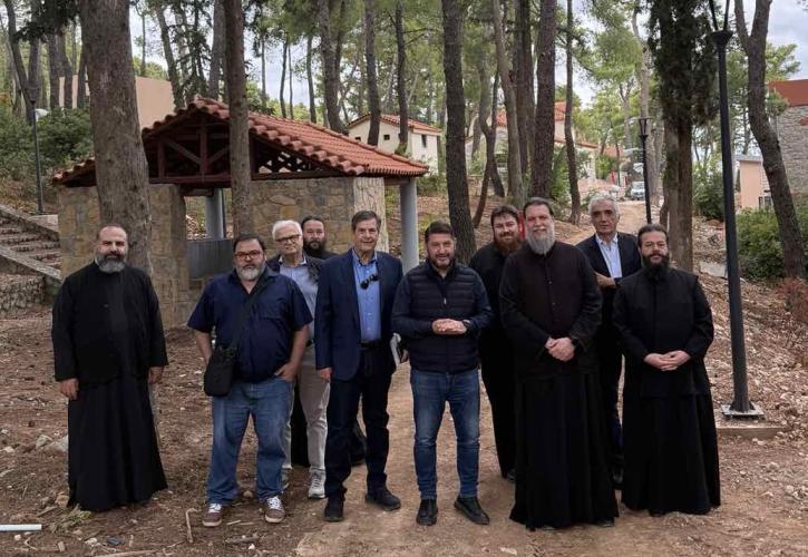 Επίσκεψη του Περιφερειάρχη Αττικής στις νέες κατασκηνώσεις της Ι.Μ. Νέας Ιωνίας