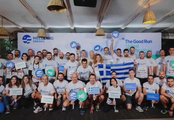 Περισσότεροι από 350 εθελοντές της HELLENiQ ENERGY στον 42ο Μαραθώνιο της Αθήνας