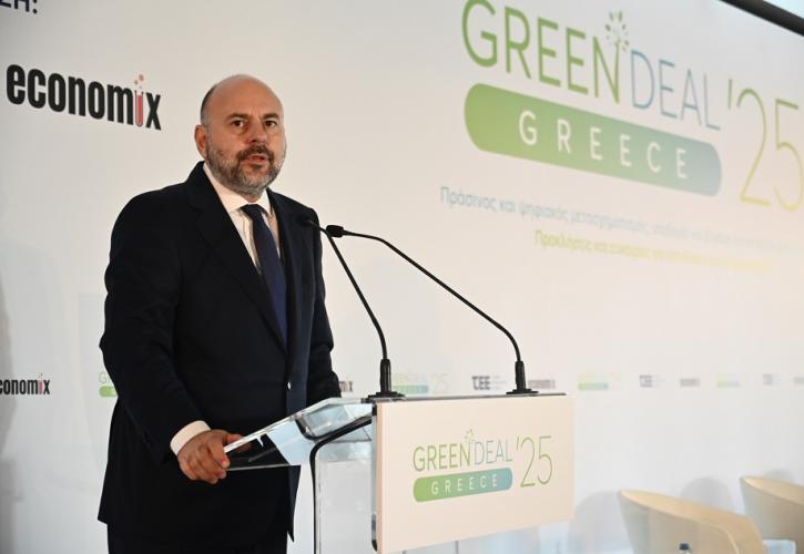 Στασινός: Πράσινος και ψηφιακός μετασχηματισμός είναι επενδύσεις κρίσιμες για το μέλλον