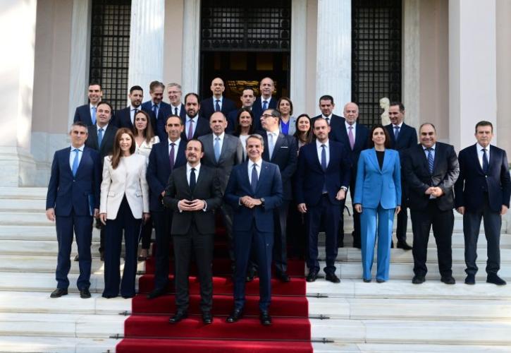 Deal σε άμυνα, οικονομία, ενέργεια και εκπαίδευση από Ελλάδα - Κύπρο: Το κοινό ανακοινωθέν