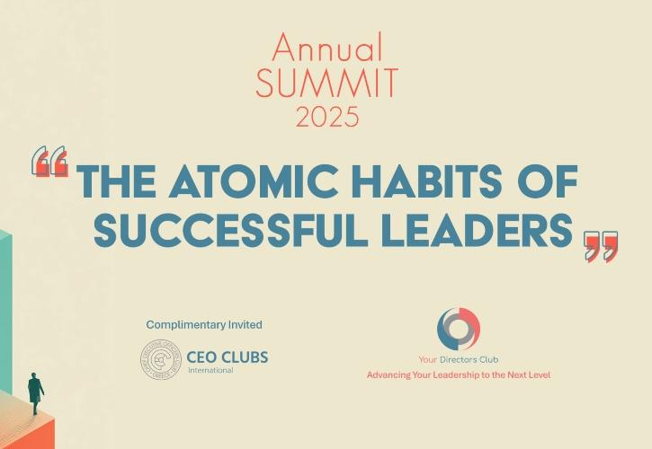 YDC Annual Summit 2025: Οι «Ατομικές Συνήθειες» που Διαμορφώνουν τη Νέα Πραγματικότητα της Ηγεσίας