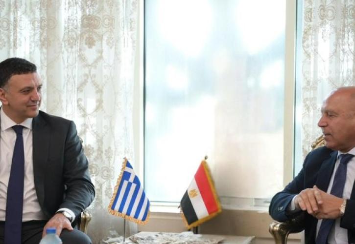 Συνάντηση Κικίλια με Αλ Ουαζίρ: Νέα δυναμική στις ελληνοαιγυπτιακές ναυτιλιακές σχέσεις