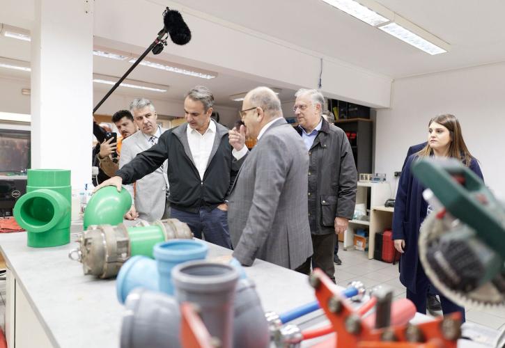 Μητσοτάκης: Ειλημμένη η απόφαση της κυβέρνησης να στηρίξει έμπρακτα την ελληνική μεταποίηση