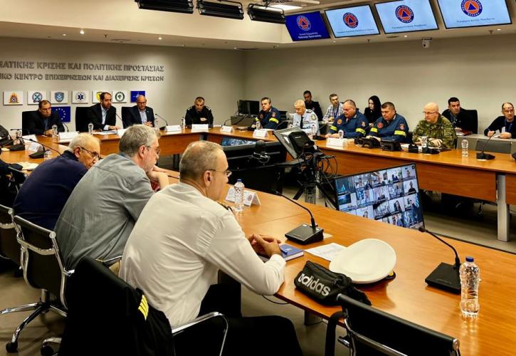 Διυπουργική σύσκεψη συντονισμού ενόψει της κακοκαιρίας Adel