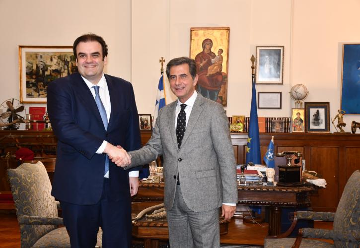 Συνάντηση Πιερρακάκη- Γκιουλέκα για τις προτεραιότητες της κυβέρνησης σε Θεσσαλονίκη και Β. Ελλάδα