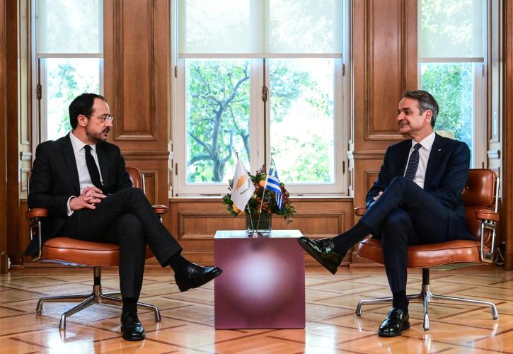 Τηλεφωνική επικοινωνία Μητσοτάκη - Χριστοδουλίδη: Στο επίκεντρο οι τελευταίες εξελίξεις στο Κυπριακό