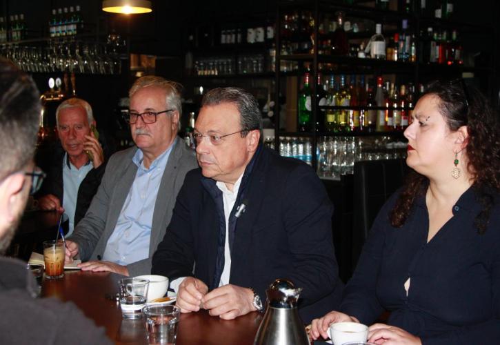 Συνάντηση του προέδρου του ΣΥΡΙΖΑ με αγρότες και κτηνοτρόφους στην Αλεξανδρούπολη