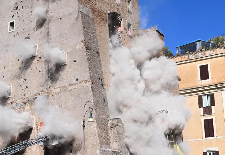 Κατάρρευση του «Πύργου των Κόμηδων»: Η Ρώμη ξεκίνησε έρευνα για εξ αμελείας ανθρωποκτονία