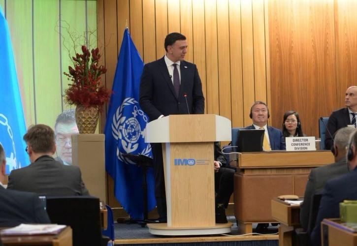 Κικίλιας στον ΙΜΟ: Οι Έλληνες είμαστε άνθρωποι της θάλασσας