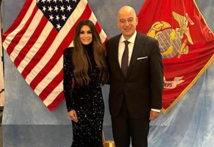 Συνάντηση Δένδια με τη νέα πρέσβη των ΗΠΑ