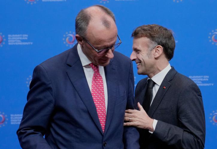 Συμφωνία Μερτς - Μακρόν στην ανάγκη η Ευρώπη να απεξαρτηθεί ψηφιακά από ΗΠΑ και Κίνα