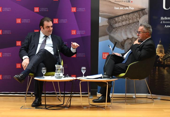 Πιερρακάκης στο LSE: Είμαι αισιόδοξος για τις προοπτικές της ελληνικής οικονομίας