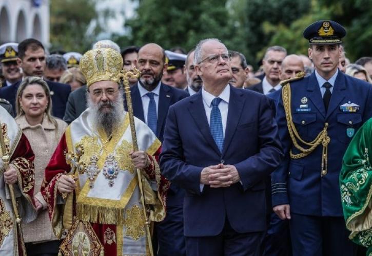 Τασούλας: Παραβρέθηκε στις εορταστικές εκδηλώσεις για τον πολιούχο της Πάτρας Άγιο Ανδρέα