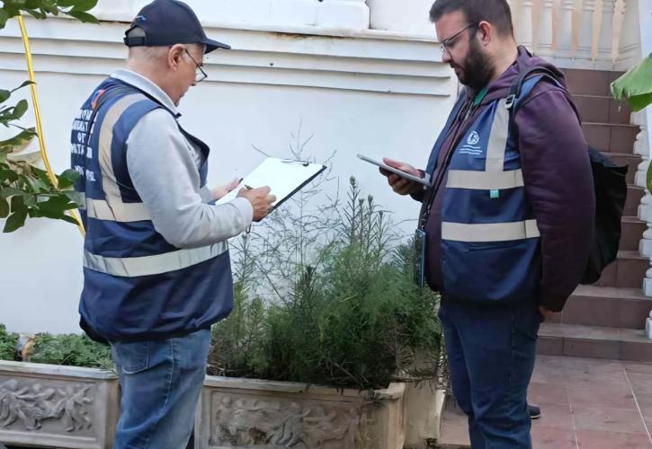 Αυτοψίες μετά το κύμα κακοκαιρίας από την Γ.Γ. Αποκατάστασης Φυσικών Καταστροφών