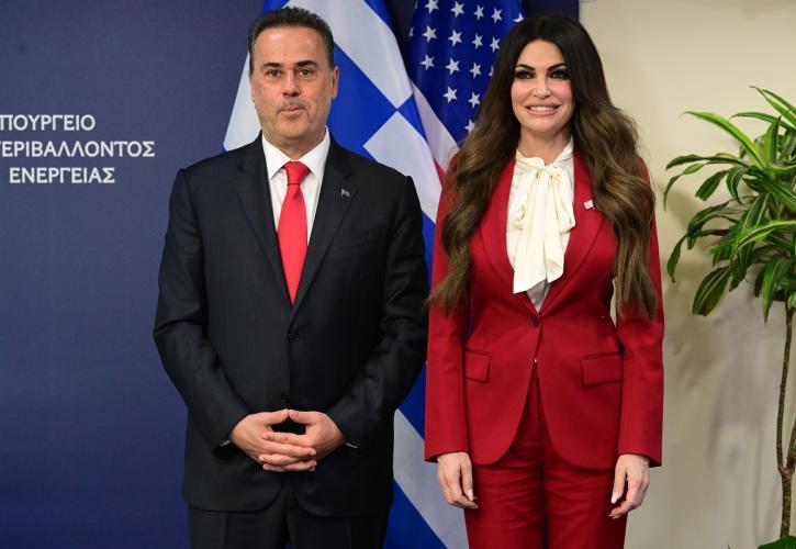 Συνάντηση Παπασταύρου - Γκίλφοϊλ: Η ενέργεια βρίσκεται στον πυρήνα της σχέσης ΗΠΑ - Ελλάδας