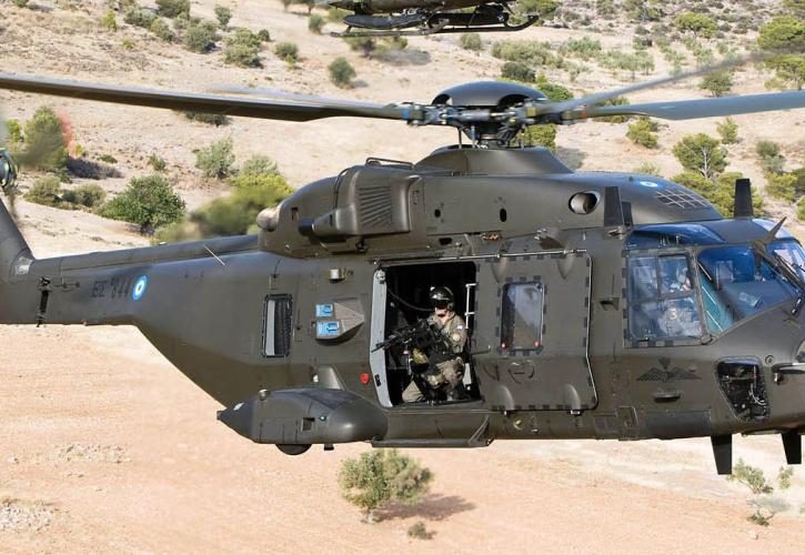 Ένοπλες Δυνάμεις: Υπεγράφη η FOS 50 εκατ. ευρώ για τα ελικόπτερα NH90