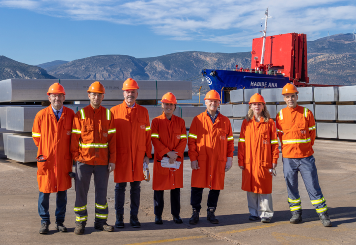 Η METLEN υποδέχθηκε την ηγεσία του London Metal Exchange στο «Αλουμίνιον της Ελλάδος»