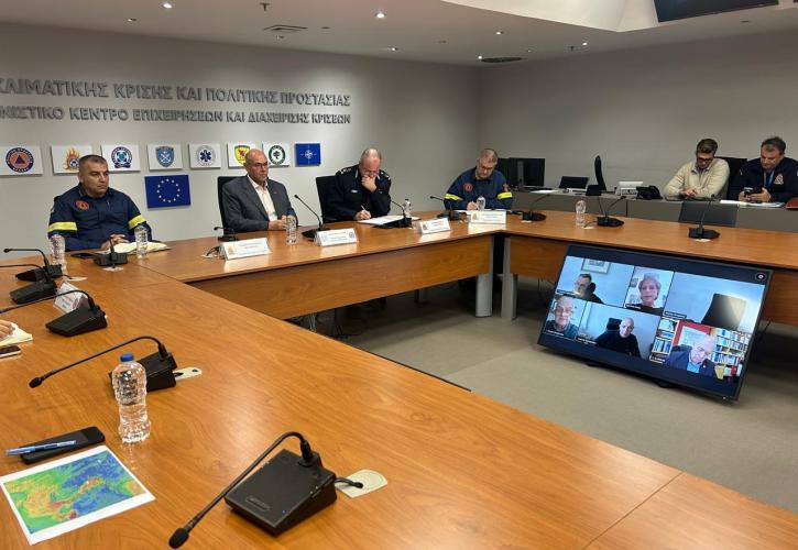 Κακοκαιρία: Ποιες περιοχές τίθενται σε κατάσταση «Red Code» από την Πολιτική Προστασία