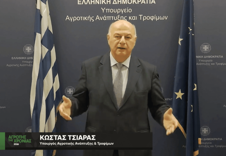 Τσιάρας: Η μετάβαση στη γεωργία έντασης κεφαλαίου είναι το κλειδί για ανταγωνιστικό Έλληνα παραγωγό