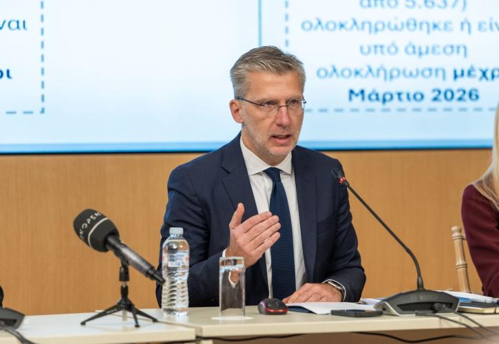 Σκέρτσος: Θα επιτύχουμε το 80% από τα ορόσημα του 2025