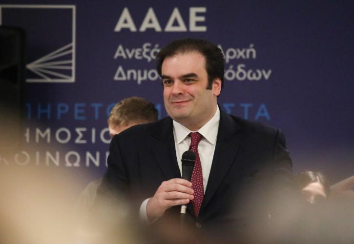 Πιερρακάκης: Η ΑΑΔΕ δείχνει τον δρόμο για το πώς πρέπει να λειτουργεί το Δημόσιο
