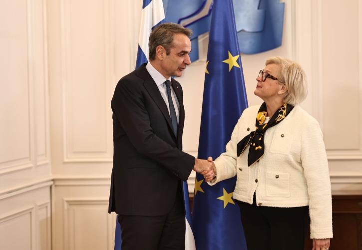 Συνάντηση Μητσοτάκη με Βοτρέν: Στο τραπέζι η ανανέωση της στρατηγικής συμφωνίας Ελλάδας - Γαλλίας